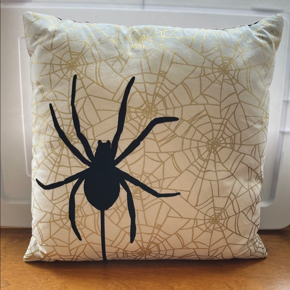Other - Spider Web Halloween Throw Pillow